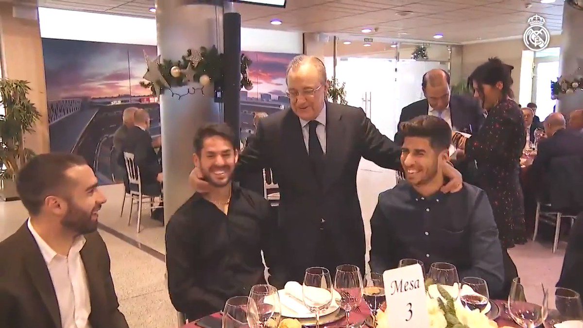 🎥🤝 شاهدنا اليوم الكثير من الوجوه المألوفة في سانتياغو برنابيو! #هلا_مدريد