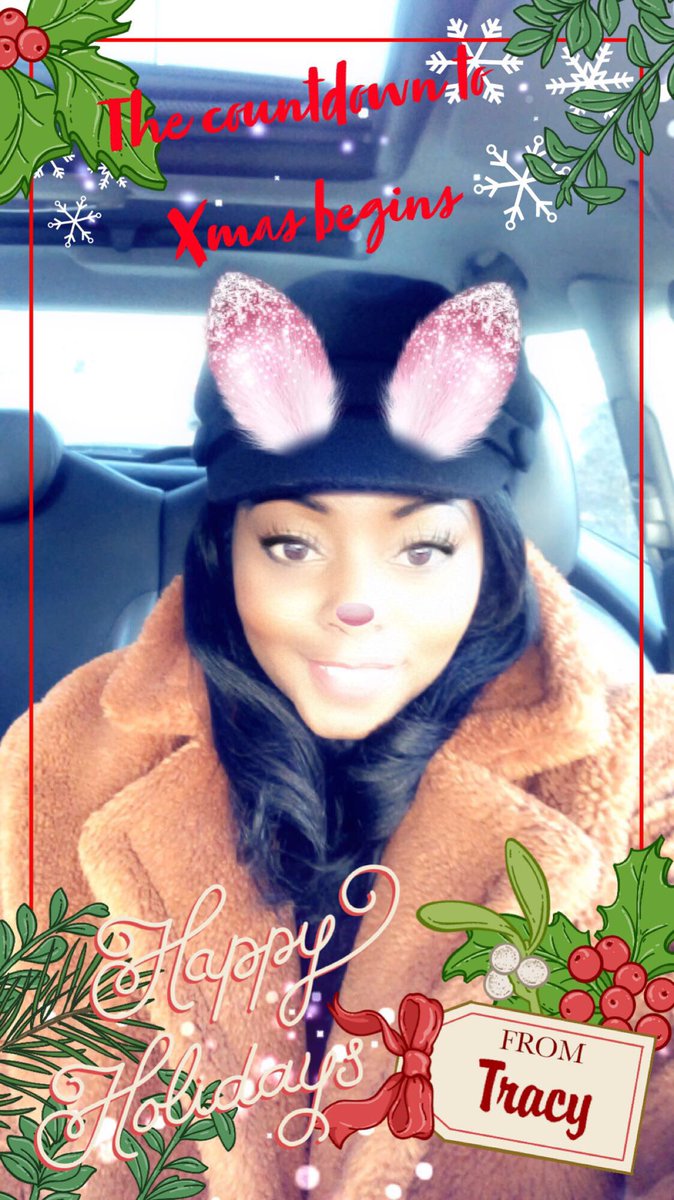 TracyJReid's tweet photo. Checking out @Snapchat super cool features for this week’s study on @DigitalMumsHQ course Loving the filters and this one is just perfect for the festive season. I understand why my kids love it! #snapchatfilter #mumslife #lifeofasocialmediamanager #DigitalMum #Xmasfilter https://t.co/bXlYCo2Weu