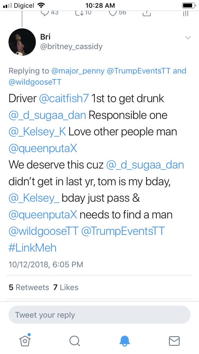 major_penny's tweet photo. @britney_cassidy the eyes have seen and you are the chosen one! 😫 Happy Belated Birthday 😌 making it up to the friend that didn’t get in as well ☹️😊

#LinkMeh for ya comps sis! Congrats 🙏🏽

Ps. We hope your friend doesn’t get boring after finding a man 😅 https://t.co/Jh3aBqfFBK