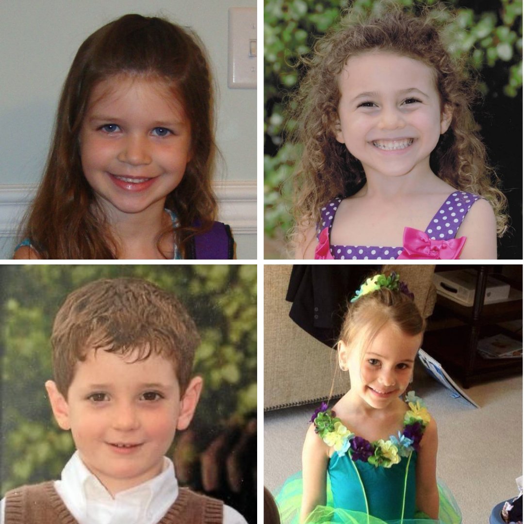 teamenoughca's tweet image. Jessica, Avielle, Benjamin, Allison 💚 #restinpeace #sandyhook