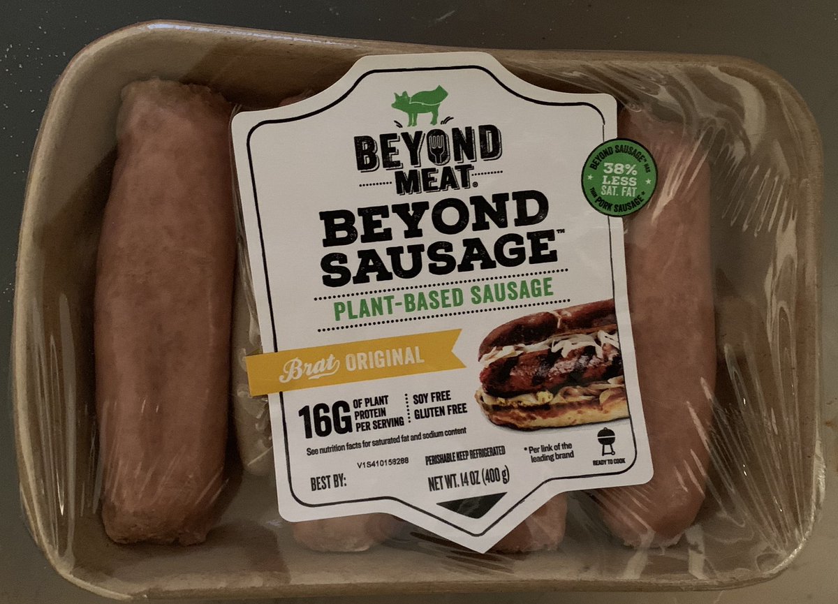 I finally found them! I’m so excited. #beyondSausage #beyondmeat