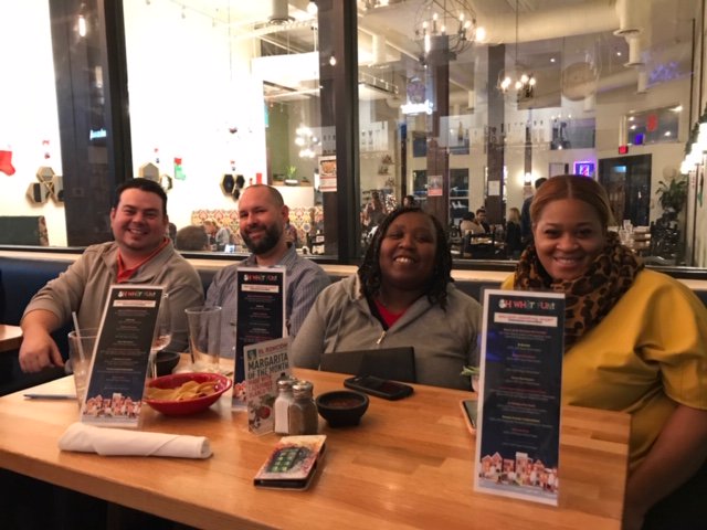 TMXCompanies's tweet photo. Oh what fun! Last night, our team members in Savannah, Dallas and Chicago got to enjoy a Holiday Shopping Night!! Our TMX Perks Program partnered with local and national retailers to bring our #TMXFamily exclusive discounts! #TMXPerks https://t.co/FxEC1syoj1