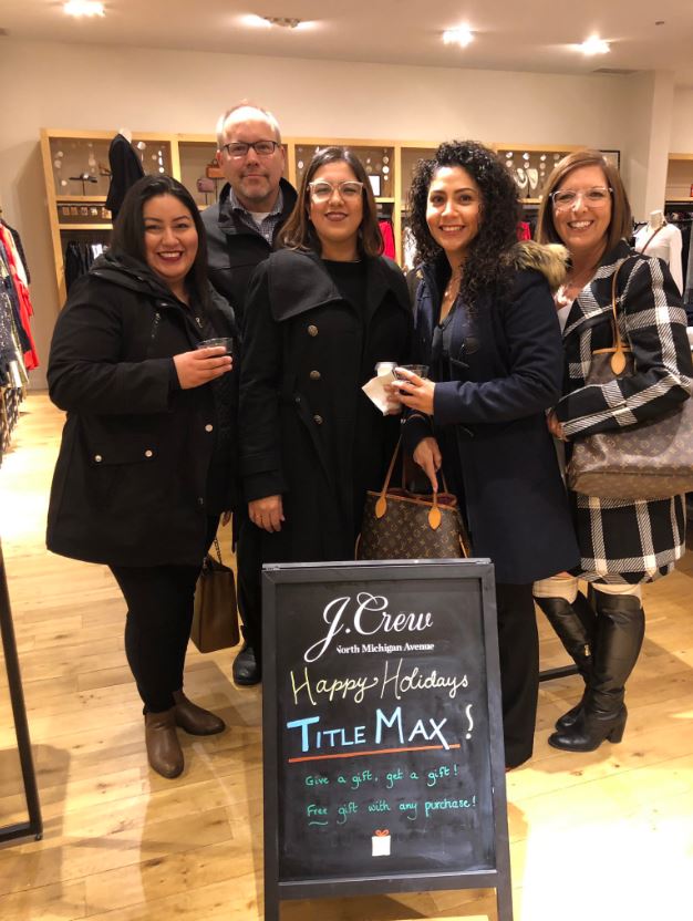 TMXCompanies's tweet photo. Oh what fun! Last night, our team members in Savannah, Dallas and Chicago got to enjoy a Holiday Shopping Night!! Our TMX Perks Program partnered with local and national retailers to bring our #TMXFamily exclusive discounts! #TMXPerks https://t.co/FxEC1syoj1