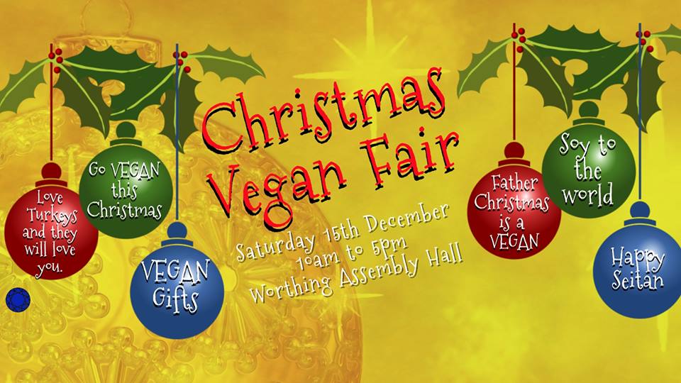 Some Festive Vegan Decorations for the foyer of The Assembly Hall, #Worthing at tomorrow's #Vegan #Christmas Fair. <a href="/BZephaniah/">Professor Benjamin Zephaniah</a> inspired one of them, can you guess which one? #Turkeys Are Cool, Turkeys Are Wicked 🦃🎅🎄🦃💜