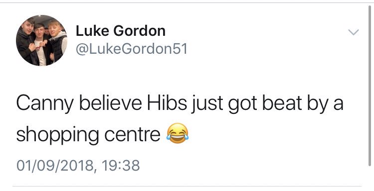 Sad to see @LukeGordon51 delete his tweet but not to worry, we got a screenshot 👀