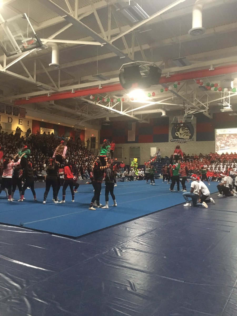 MOH has our winter sports assembly today! Great job MOH ASB, MOH athletes, students and staff! Thank you for helping us recognize and celebrate our athletes. Looking forward to a great winter sports season. 😊<a href="/wearemoh/">Montgomery High School ASB</a>