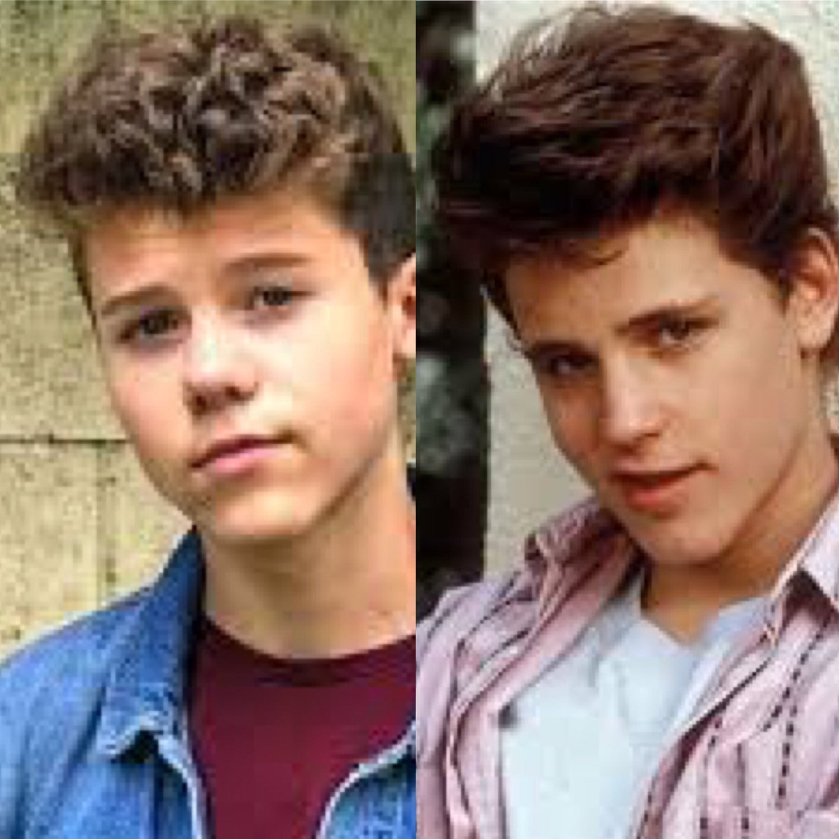 LavenderRanger's tweet photo. Doesn’t Case Walker of the new Comedy Central show The Other Two look like Corey Haim? #theothertwo #casewalker https://t.co/aNs4LunOHz