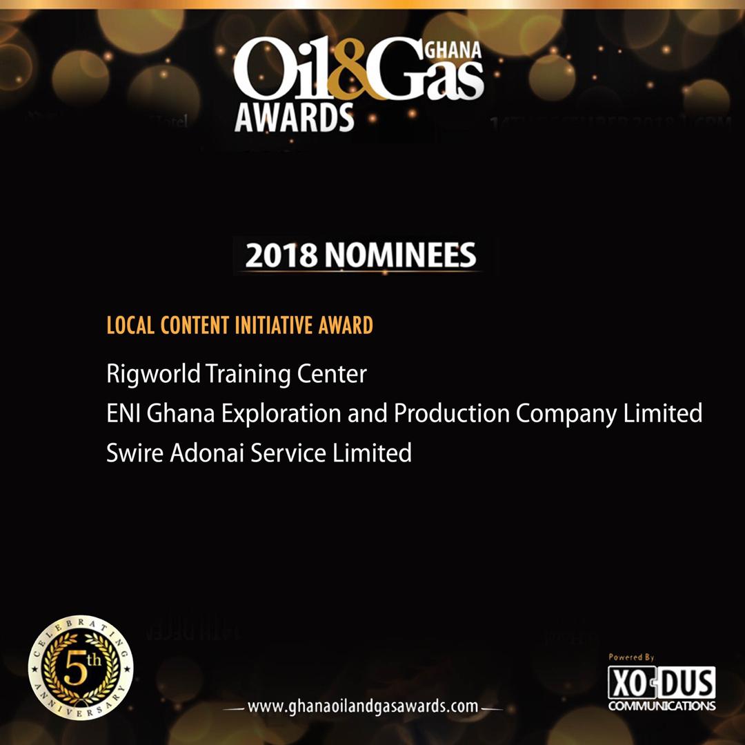 Goga__awards's tweet photo. The winner for the LOCAL CONTENT INITIATIVE AWARD for the 5th Edition of the Ghana Oil and Ghana Awards 2018 ( #GOGA2018 ) is Modec
#GogaExperience https://t.co/2703NUG68t