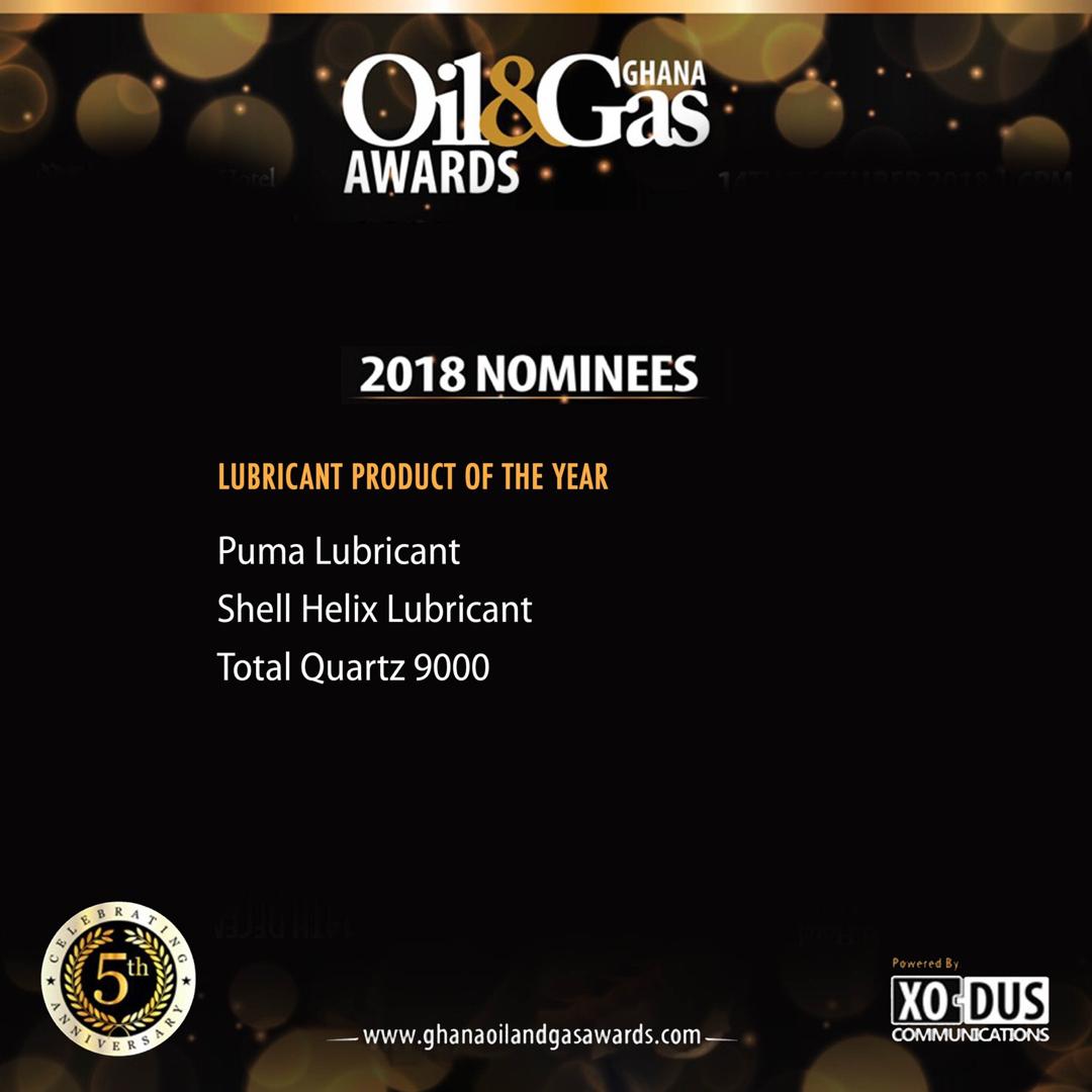 Goga__awards's tweet photo. The winner for the LUBRICANT PRODUCT OF THE YEAR for the 5th Edition of the Ghana Oil and Ghana Awards 2018 ( #GOGA2018 ) is @PumaEnergyGhana
#GogaExperience https://t.co/zaH2uB1Wot