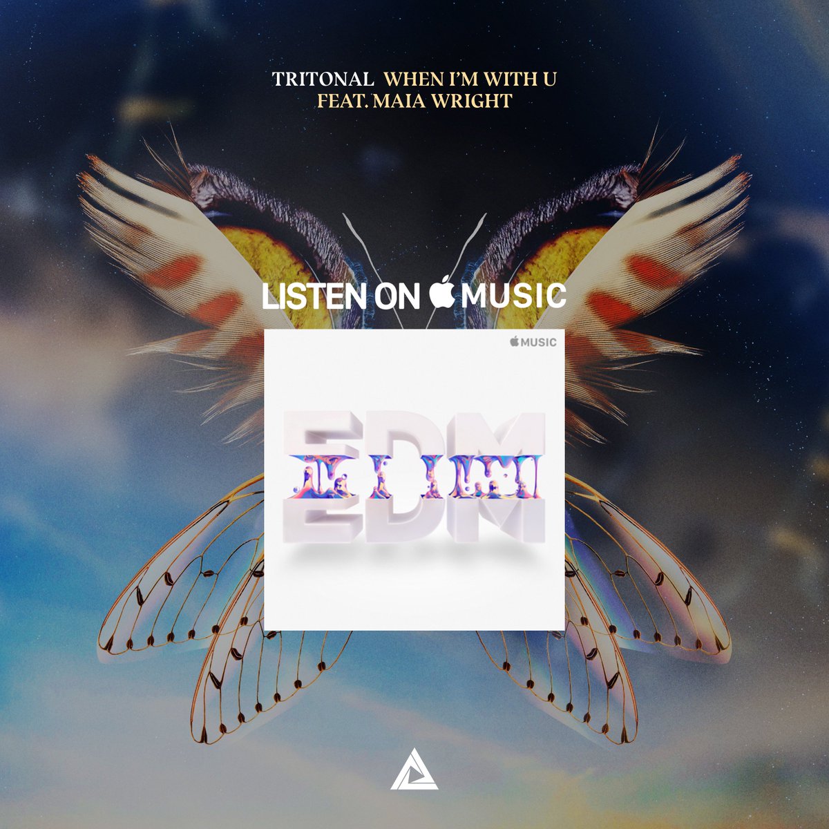 Tritonal's tweet photo. .@AppleMusic's got the perfect playlist to amp you up for the weekend - and it includes our new single #WhenImWithU featuring Maia Wright! Take a listen here: https://t.co/XSn4QlNsaa @robbyengle https://t.co/5CnwWsmnKY
