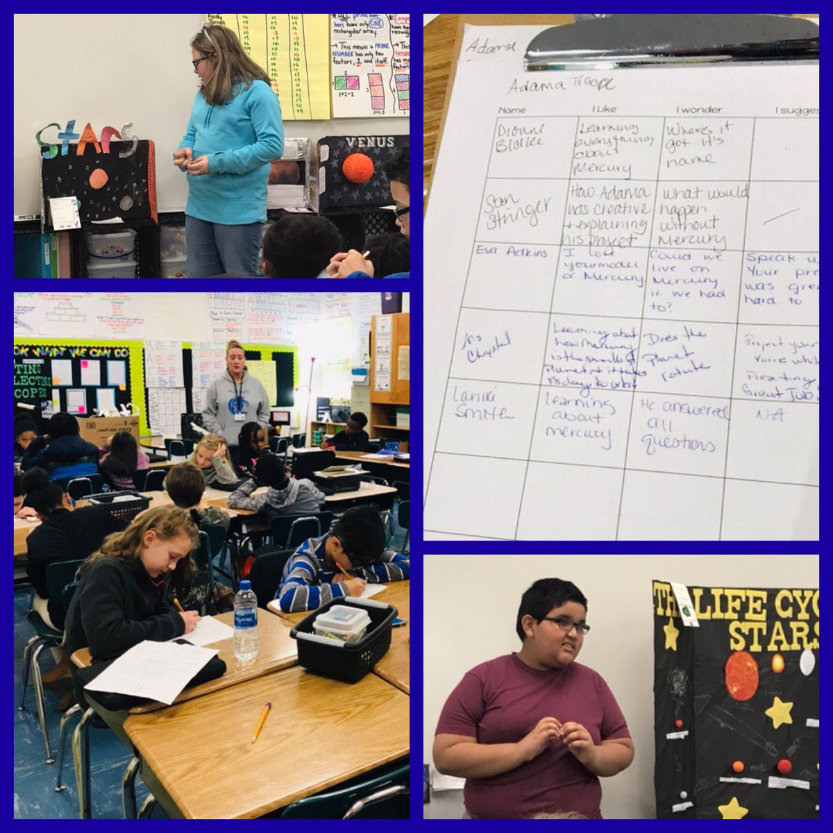 MCE Rose’s 4th Grade Space Expedition Classroom Presentations #Reflection #Feedback #Growing #bettertogetherhenry <a href="/MCE_HCS/">Mt. Carmel Mustangs</a> @mcemustang @karennole <a href="/JulezRulez71/">Julie Fowler</a> <a href="/aschmuhl/">Aaryn Schmuhl</a>