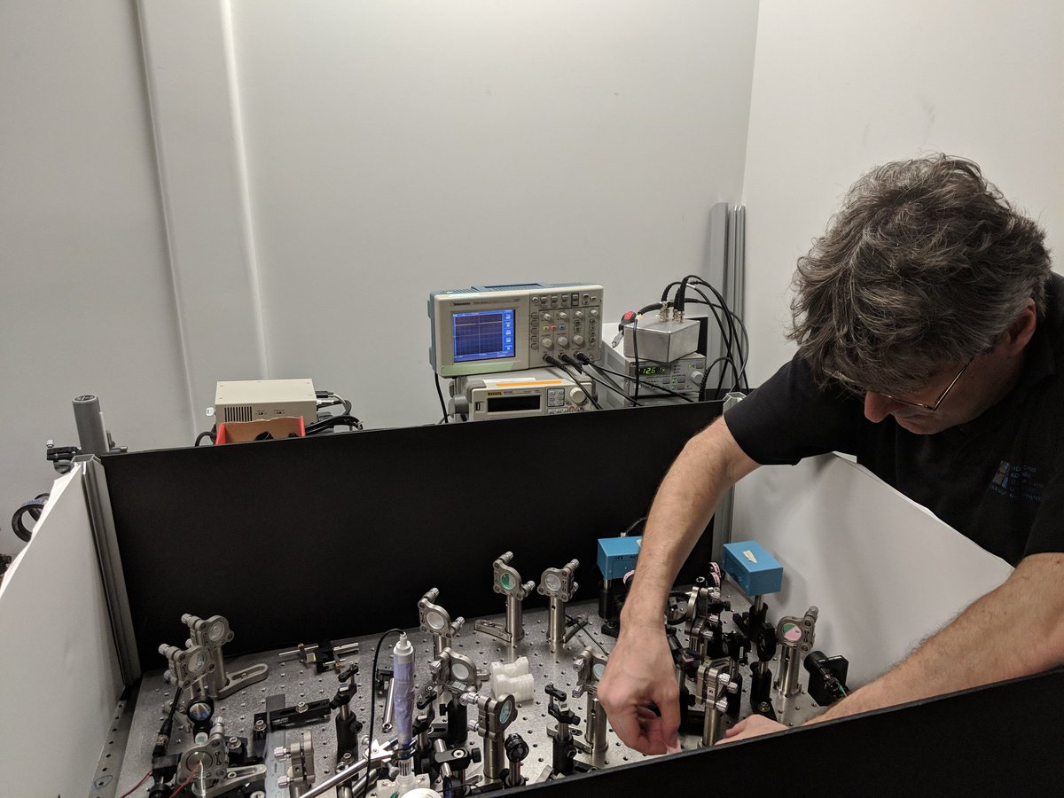 ecopenhaver's tweet photo. Here's a picture of my advisor.
He has a habit of touching mirrors I'd prefer he didn't.
Then again, sometimes he rides in on a unicorn with unobtainium-plate armor and makes everything better.
#RealTimePhys https://t.co/ghwhmcEhw9