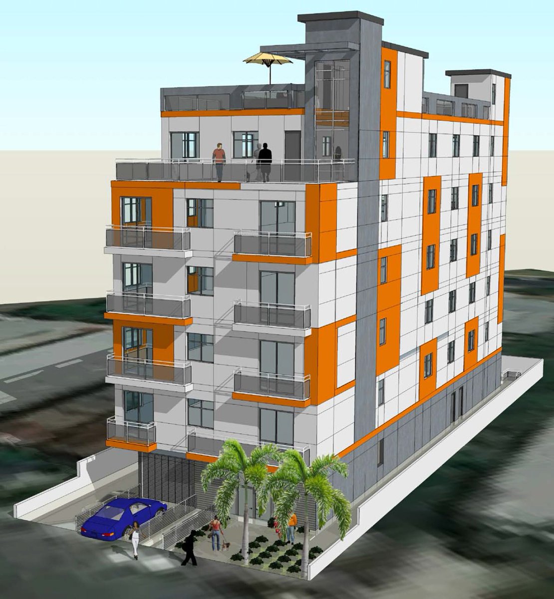 Urbanizela On Twitter Six Story 17 Unit Apartment