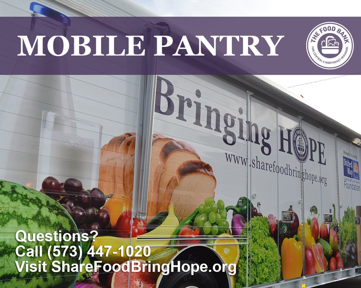 The Food Bank On Twitter Mobile Pantry Tomorrow 3rd Saturday