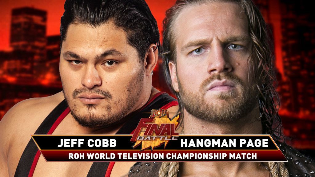Triller_TV's tweet photo. Which match steals the show tonight at @ringofhonor #ROHFinalBattle? Let us know &amp; join us at 8PM ET LIVE on https://t.co/qrNFVd4mHo PPV https://t.co/GoC0hreQQt | @TheLethalJay @CodyRhodes @MattJackson13 @NickJacksonYB @RealJeffCobb @theAdamPage @MattTaven @theDALTONcastle https://t.co/UATZZ4Bc3p