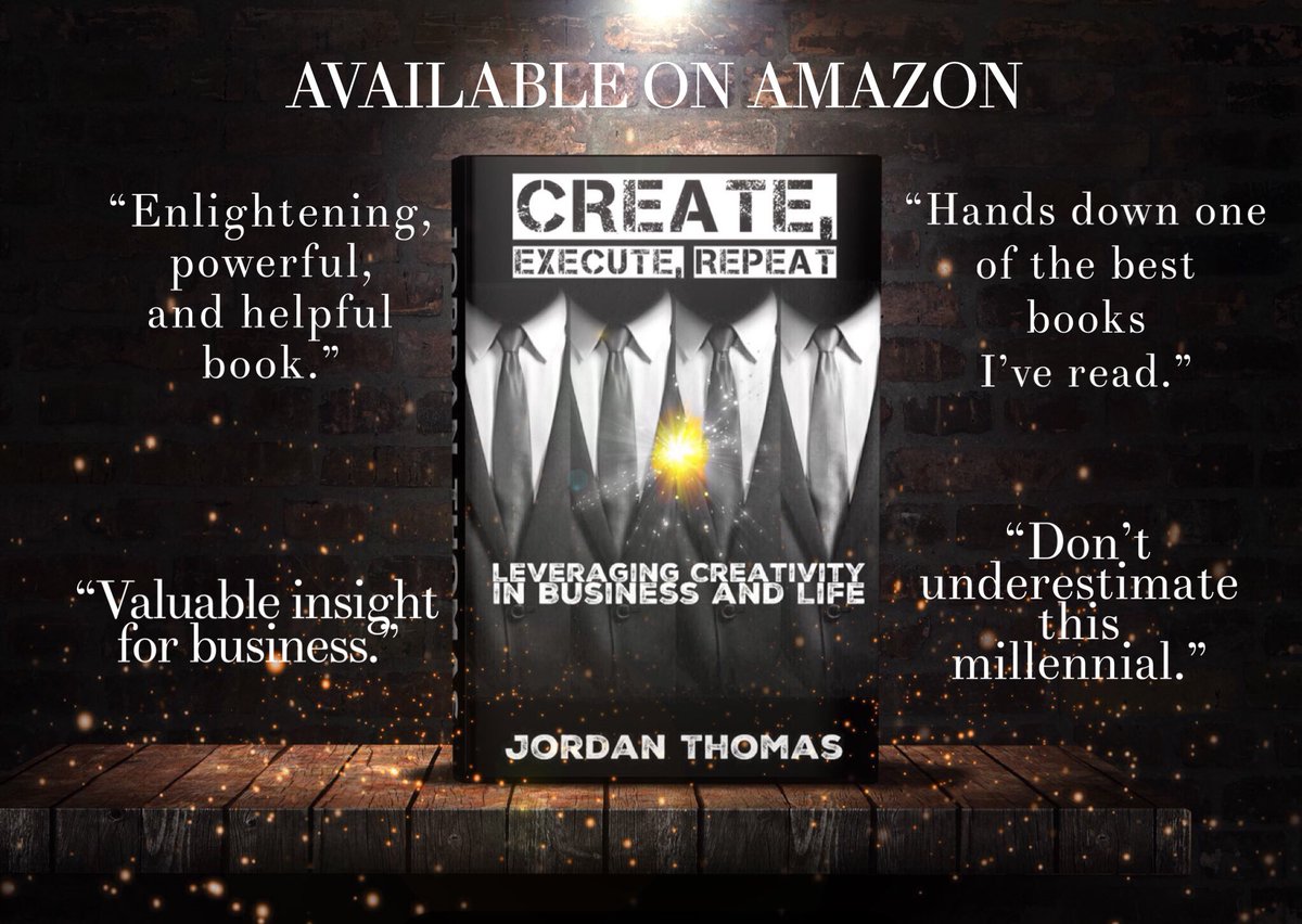 Compromising who you are is NOT the way to leverage creativity💡

A few steps include humility, collaboration, and the willingness to be wrong, challenged and make mistakes amazon.com/Create-Execute… #booksasgifts #Author #paperback #ebook #creativity #servantleadership