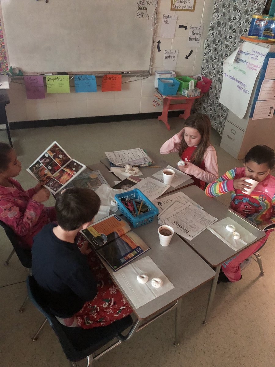 PeeblesCandice's tweet photo. Pajamas✅                                                Hot chocolate✅                                      Donuts✅                                                  AR books✅                                             #ARPointsClub #Goals #PajamaParty https://t.co/gcWljOqtSd