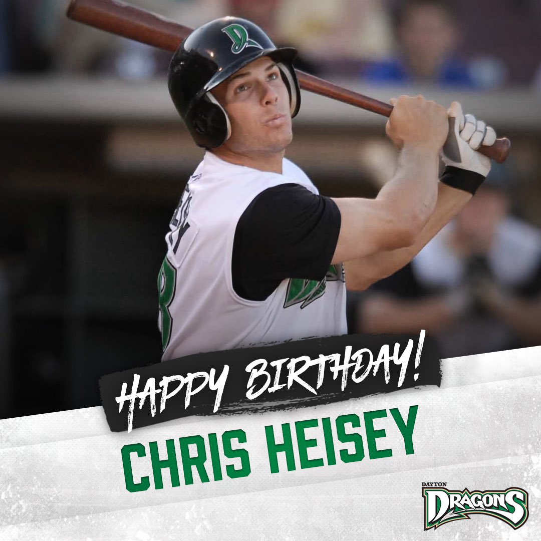 Happy birthday to 2007 Dragons OF, Chris Heisey! 