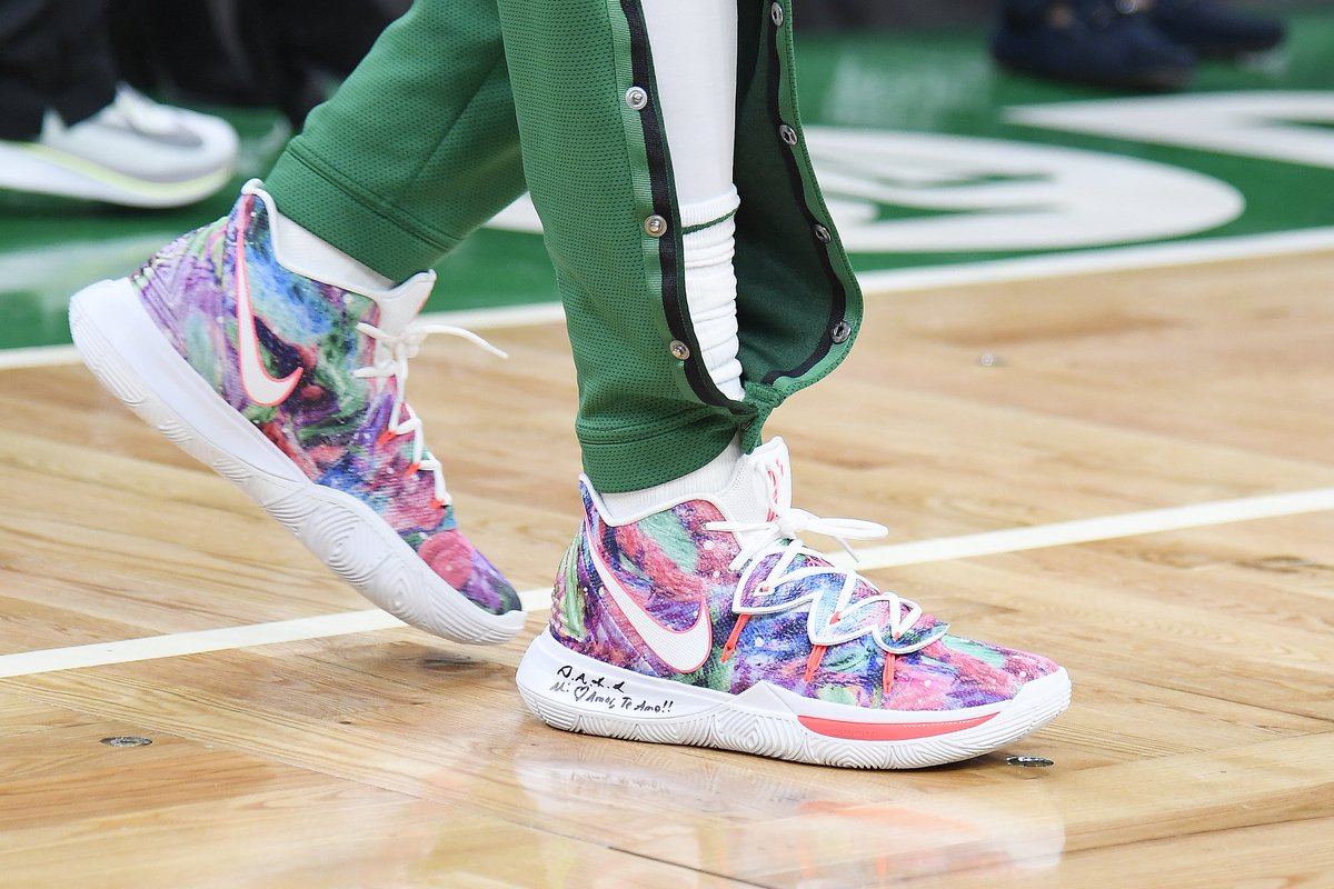 kyrie 5s neon blends