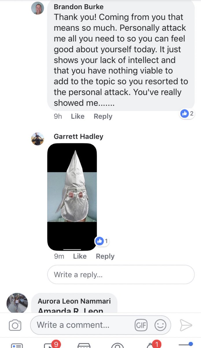 My new favorite pastime is finding racists on Facebook and putting them in KKK hoods.