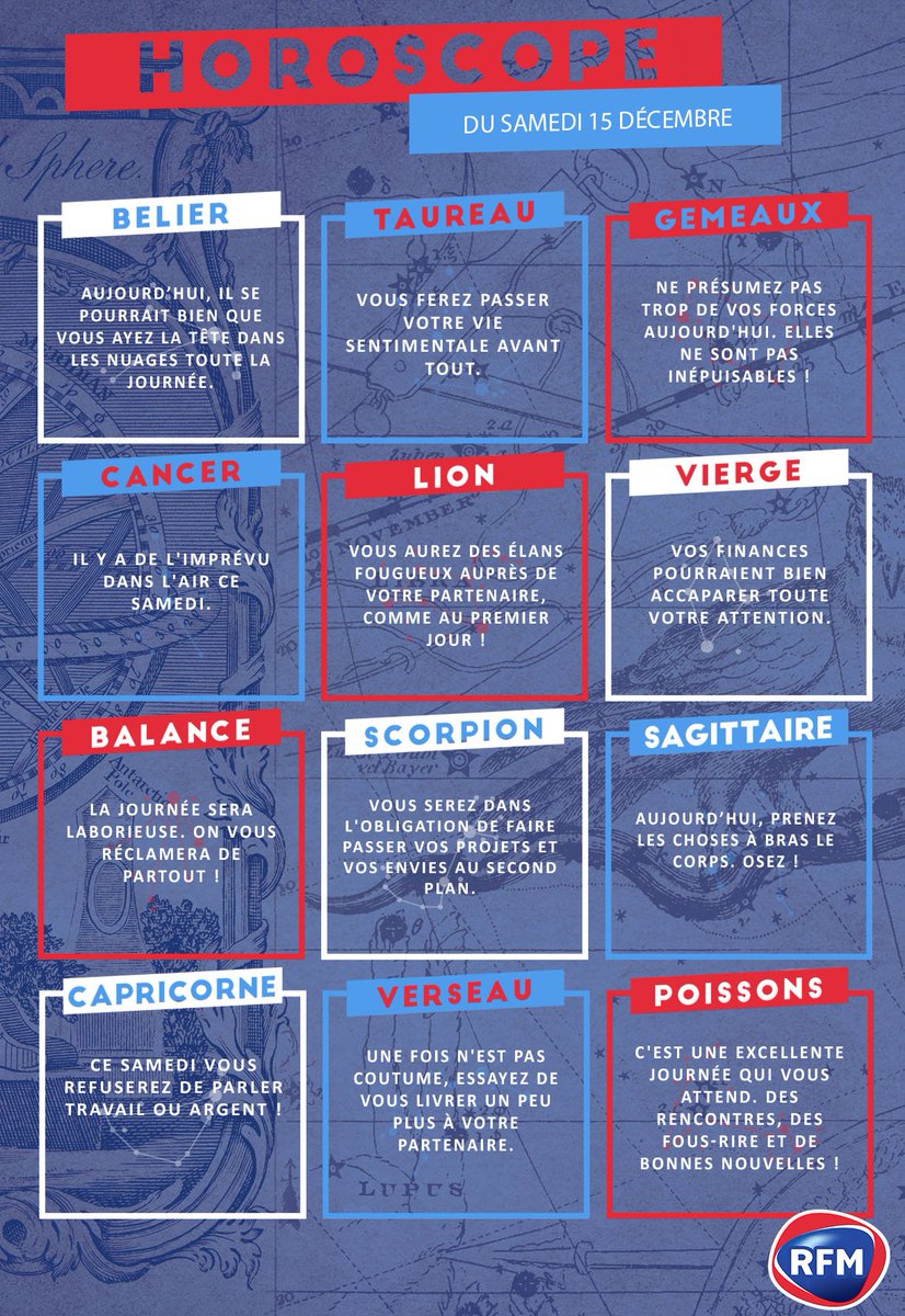 RFMFrance's tweet photo. ♏️ Les Poissons, une belle journée vous attend ! 😄♒️ #HoroscopeRFM #LeRéveilDuWeekend https://t.co/HtjUogBeeW