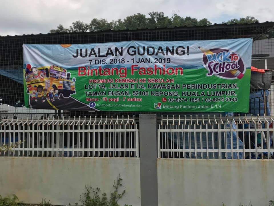 Sam Not Samantha On Twitter Share The Great News Rm 1 For School Uniforms Tons Of People Could Benefit From This Lot 19 Jalan E1 4 Kawasan Perindustrian Taman Ehsan Kepong Https T Co 9w8srfipzp