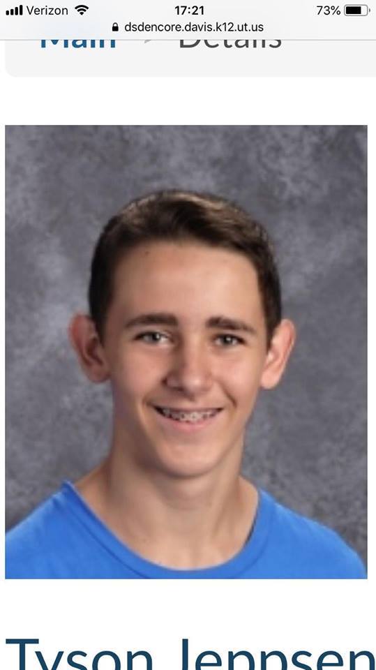 Ksl Newsradio On Twitter Missing Tyson Jeppson Age 13 Last