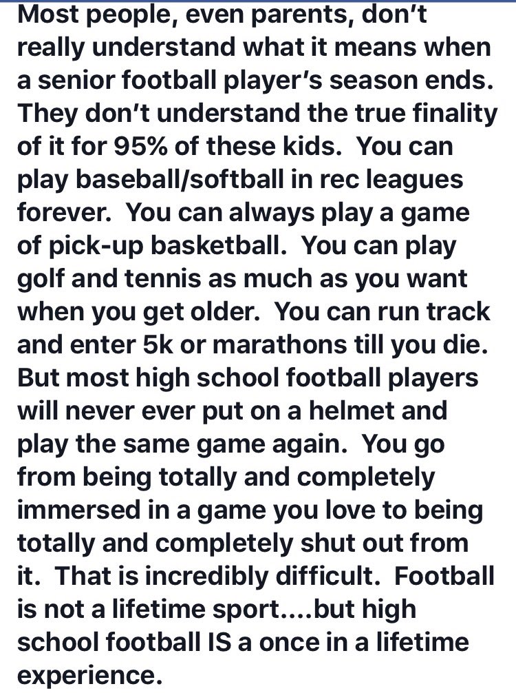 Very proud of the 2018 Decatur Eagles.  Thanks Seniors.