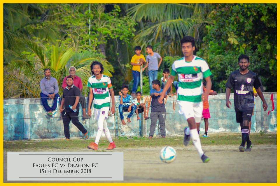 muiinu's tweet photo. It’s Match Day  | Group B

🕓 16:00hrs
📍Maamigili Football Ground
#EaglesFC vs #DragonFC

Maamigili #EaglesFc will be facing  #DragonFc on the Second Match of Group Stage in Council Cup 2018

In Sha Allah,

@AhmedMahloof 
@ifazyl 
@MohamedHamdhoo3 https://t.co/N4CAli8i0p