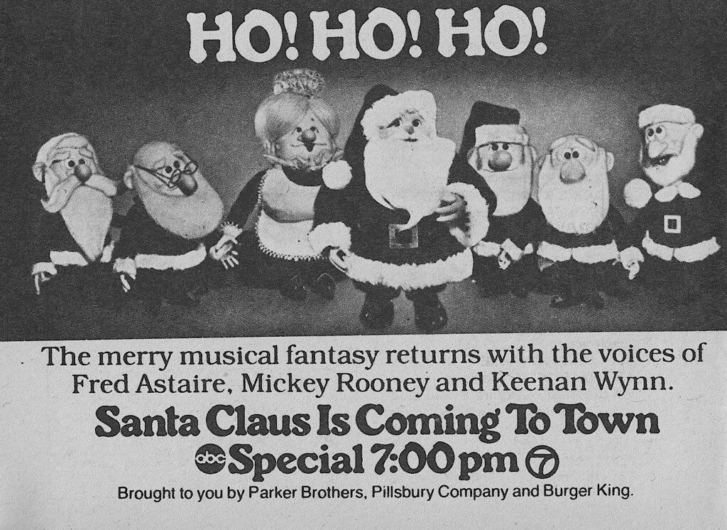 Retronewsnow On Twitter Rankinbass Special Santa Claus