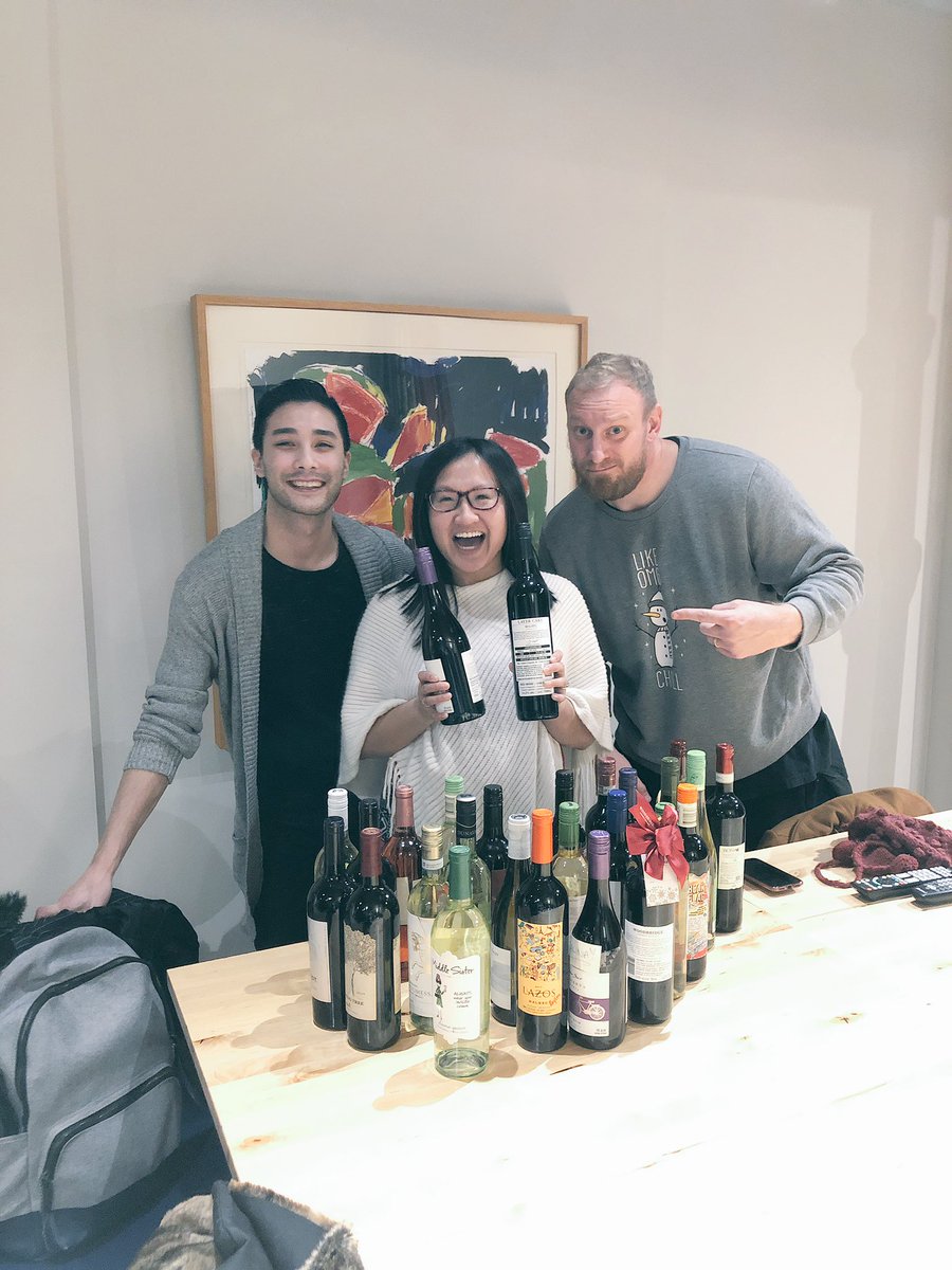 calderbateman's tweet photo. We concluded our annual #WineSurvivor competition 🍷 this afternoon with our cohorts at @ZGM_marketing! Congratulations to our winners 🏆 who were able to outwit, outdrink, and outlast the rest of our competitors! #yeg #yegagency https://t.co/EZVHuZ4RTH