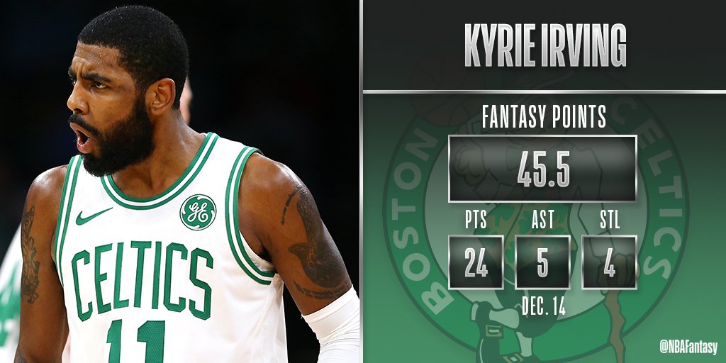 kyrie 2018 stats