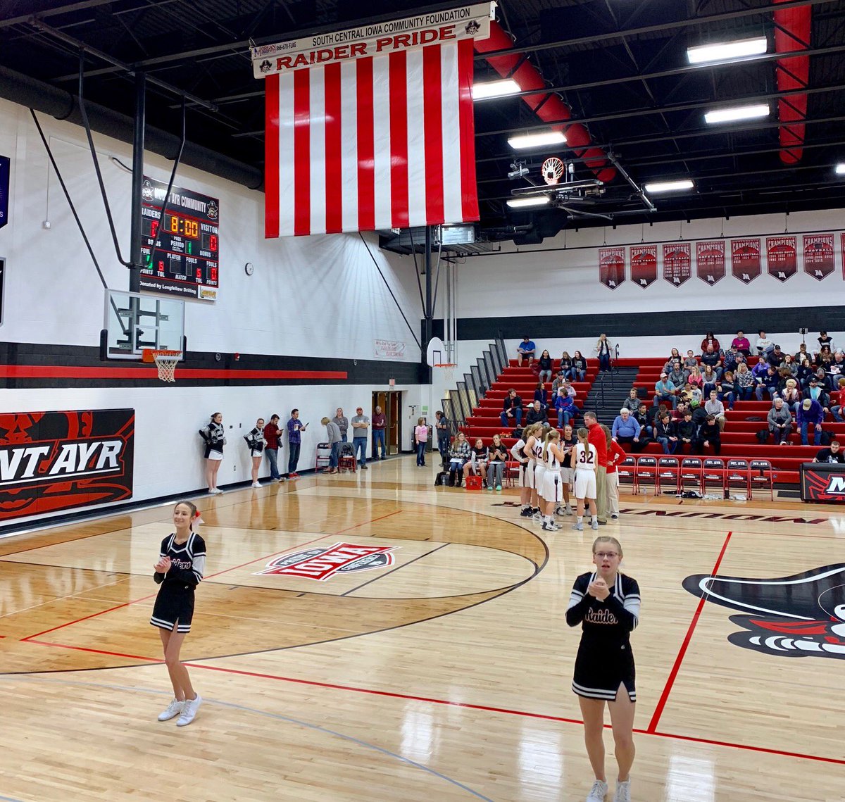It’s time for Mount Ayr Raiderettes basketball!