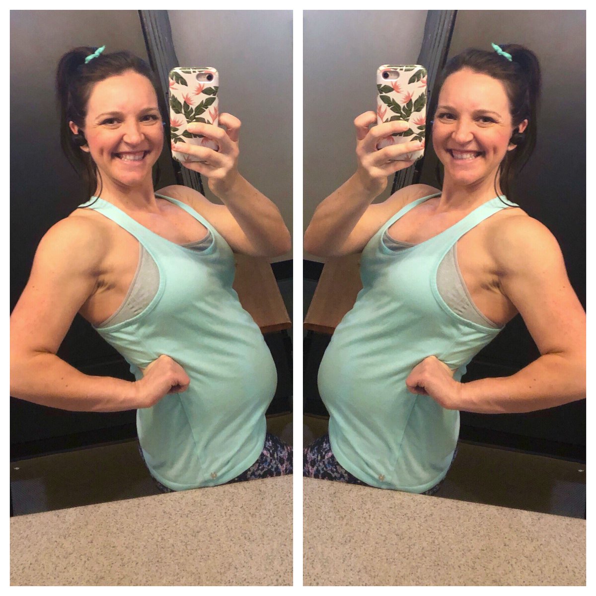 AmberJayEnergy's tweet photo. Had a nice little back workout tonight! Still feeling strong.
#pregnant #preggo #motivation #inspiration #Determined #dedication #athlete #workout #StayStrong #BossChick #healthy #girlswithmuscle #girlswholift #fitlife #fitfam #gymrat #fitness #gymlife #flex #gym #trainhard https://t.co/Qp5uQjMkT5