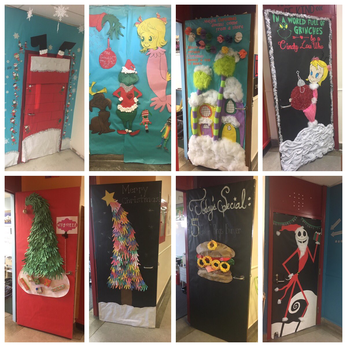 andierusso's tweet photo. 2018 GW โDeck the Doorsโ Door Decorating Contest #GWstrong #NCASD @Adam_Tabitha https://t.co/BtO1snWPcF