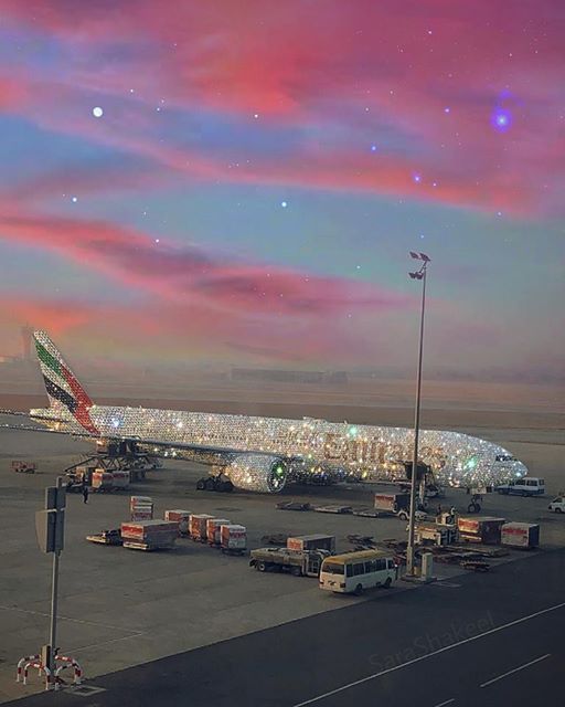 Real or fantasy? #CabinCrewDream #FlightAttendant #Emirates (Image created by Sara Shakeel)