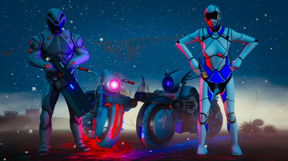 Space Patrol #RockstarGames #GTAOnline #Snapmart #SnapmaticArt #Snapmatic #visual_moods #ArenaWar #arenawarsdlc