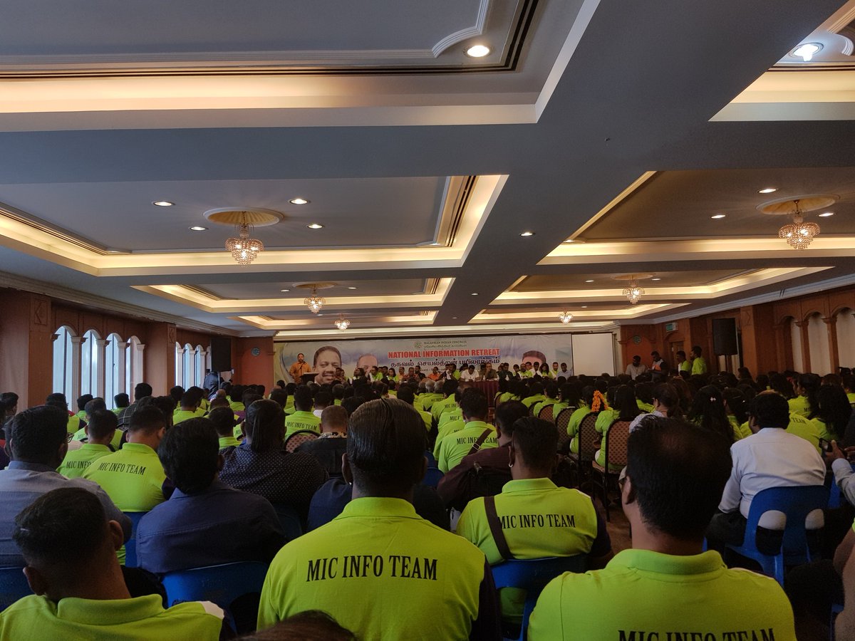MIC National Information Retreat opening speech by Presiden YB TS <a href="/Savigneswaran/">Vigneswaran</a> <a href="/DatukSaravanan/">Datuk Seri M. Saravanan</a> <a href="/thinalan/">Thinalan T.Rajagopalu 🇲🇾🌺</a> <a href="/sivarraajh/">Sivarraajh</a> <a href="/TMohan18/">T.Mohan</a> <a href="/SubashCBose6/">Ts. Dr. Subash Chandrabose M.Arumugam</a> <a href="/OnlineMIC/">MIC Online</a> <a href="/RS_Maniam/">Dato' R.S Maniam</a> We will rise again!!!