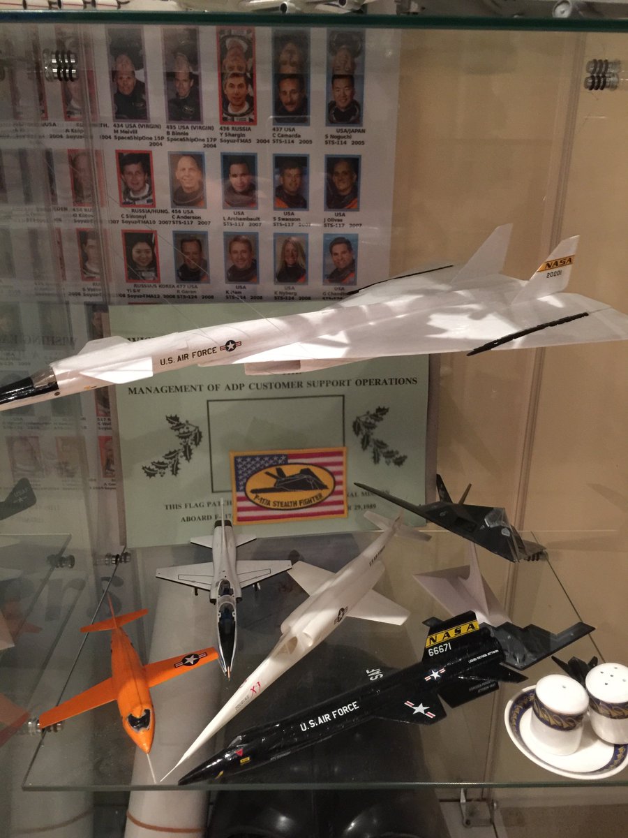 Space Shuttle Almanac Added My Latest X Plane To My 1 72 Scale Collection The Famous Douglas X 3 Along Side An A Nasa T 38 F 117a An X 15 X 1 Under The Xb 70