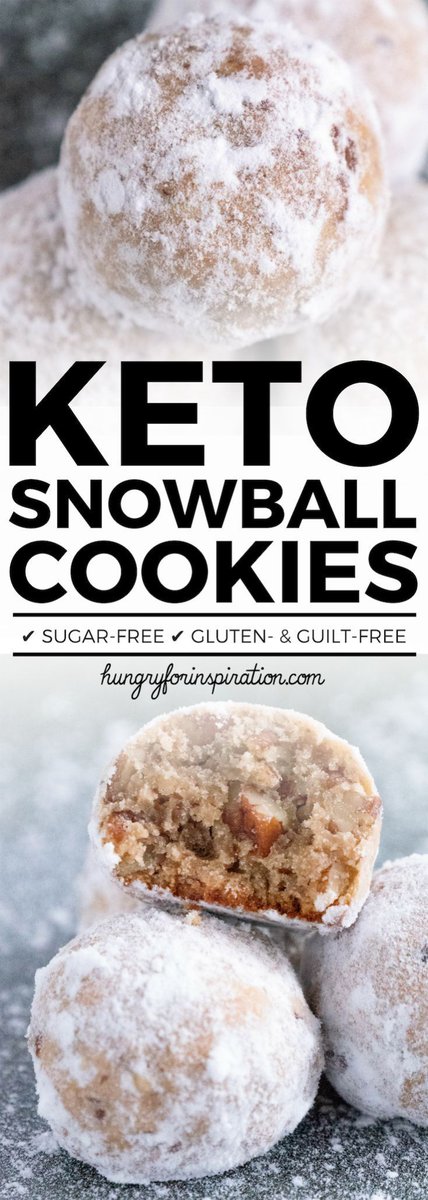zpr.io/6vkLL These Heavenly Keto Pecan Snowball Cookies are perfect Keto Christmas Cookies! They're incredibly good and will be the perfect addition to your holidays! And one cookie only has 1g net carbs! #keto #ketodiet #ketorecipes #ketogenic #ketogenicdiet #ketodess