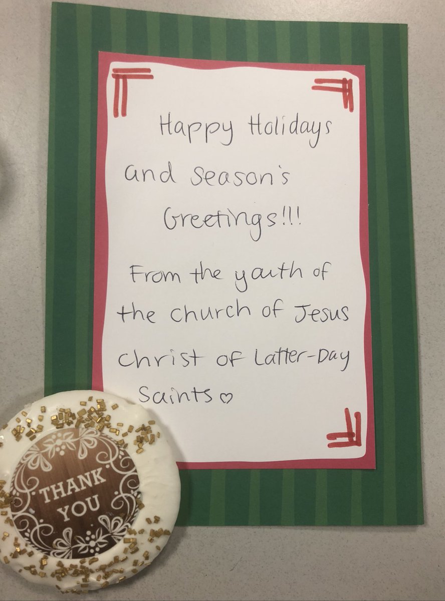 DCRachaelMead's tweet photo. Thank you to the local @LDSchurch for these super delicious cookies! They were so good, you couldn’t have just one! #GrotonMA #gdrsdchat #gdkids #gdldsyouth https://t.co/Y9fb0PAuc4