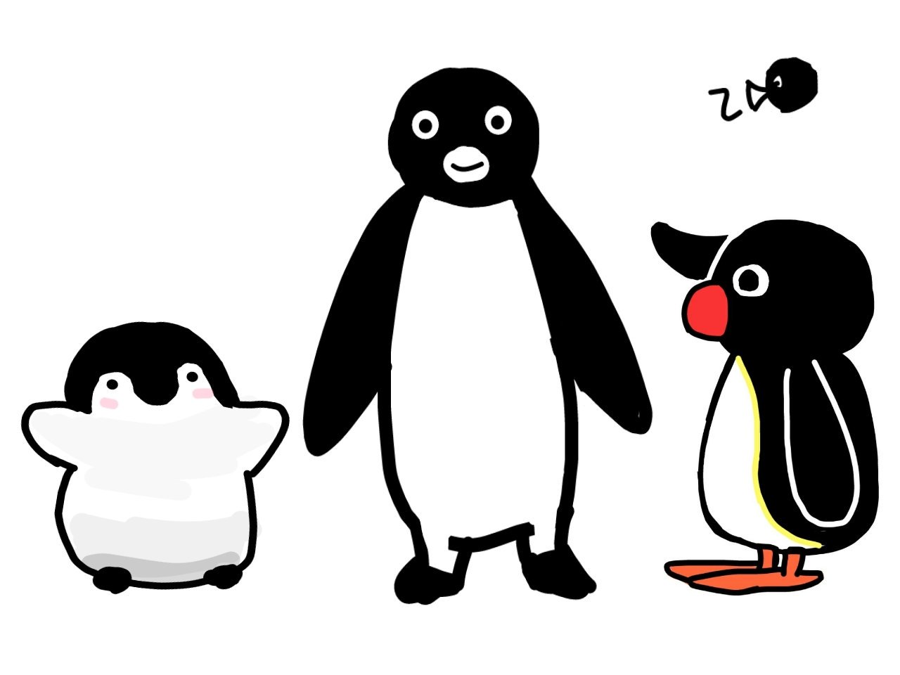 まんじゅう コウペンさんとsuicaのｱﾚとピングー T Co 7iwhdp0qlr Twitter