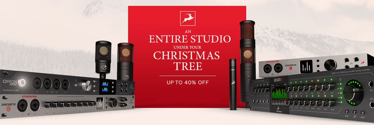 sunphonix_cs's tweet photo. Antelope Audio X'mas Promo開催中!
「5のつく日」Yahoo!店はポイント5倍!
※本国からの取り寄せの場合は、一週間~10日程度納期を要します
#Antelope
#AntelopeAudio
#EdgeSolo
#Discrete4
#Discrete8
#OrionStudio
#GoliathHD
#サンフォニックス
#5のつく日
#ポイント5倍
https://t.co/BgyqzOOJJE https://t.co/oFVeWR2sDw