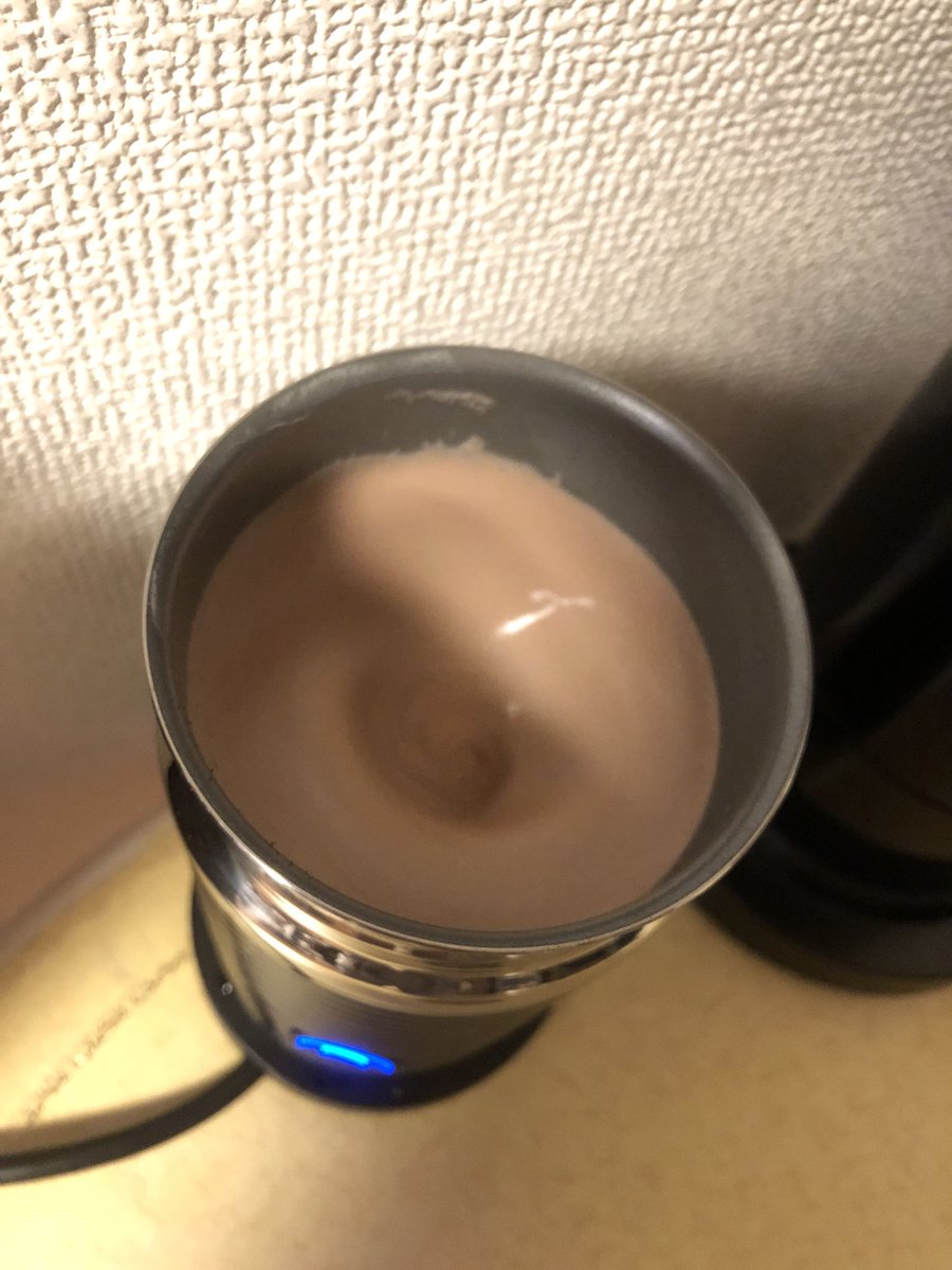 にゃんだよーワイン ゲームvtuber相互フォロー Twitterissa エアロチーノで牛乳ふわふわにしてたけど ココア入れてみたら普通にふわふわのあったかココアでけた うまうま