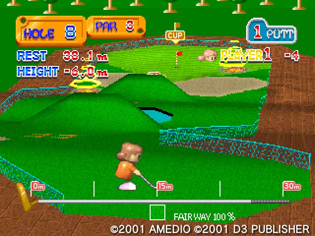 もっちん 相互フォロー Pa Twitter けっこう面白いので何周もやっているw Theパターゴルフ シンプルシリーズ プレステ1 ゲームアーカイブス パターゴルフ ゴルフゲーム