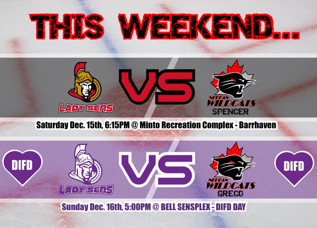 ladysensmaa's tweet photo. 2 BIG GAMES THIS WEEKEND!❤️🖤 #GOSENS #DIFD💜 https://t.co/kFVgZ6fnnl