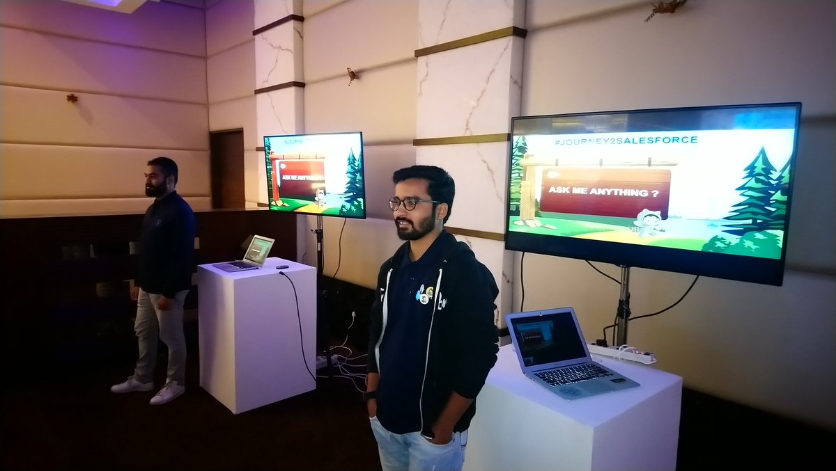 SatyaSfdc's tweet image. Ask any question at our tech consultation booths about your #Journey2Salesforce