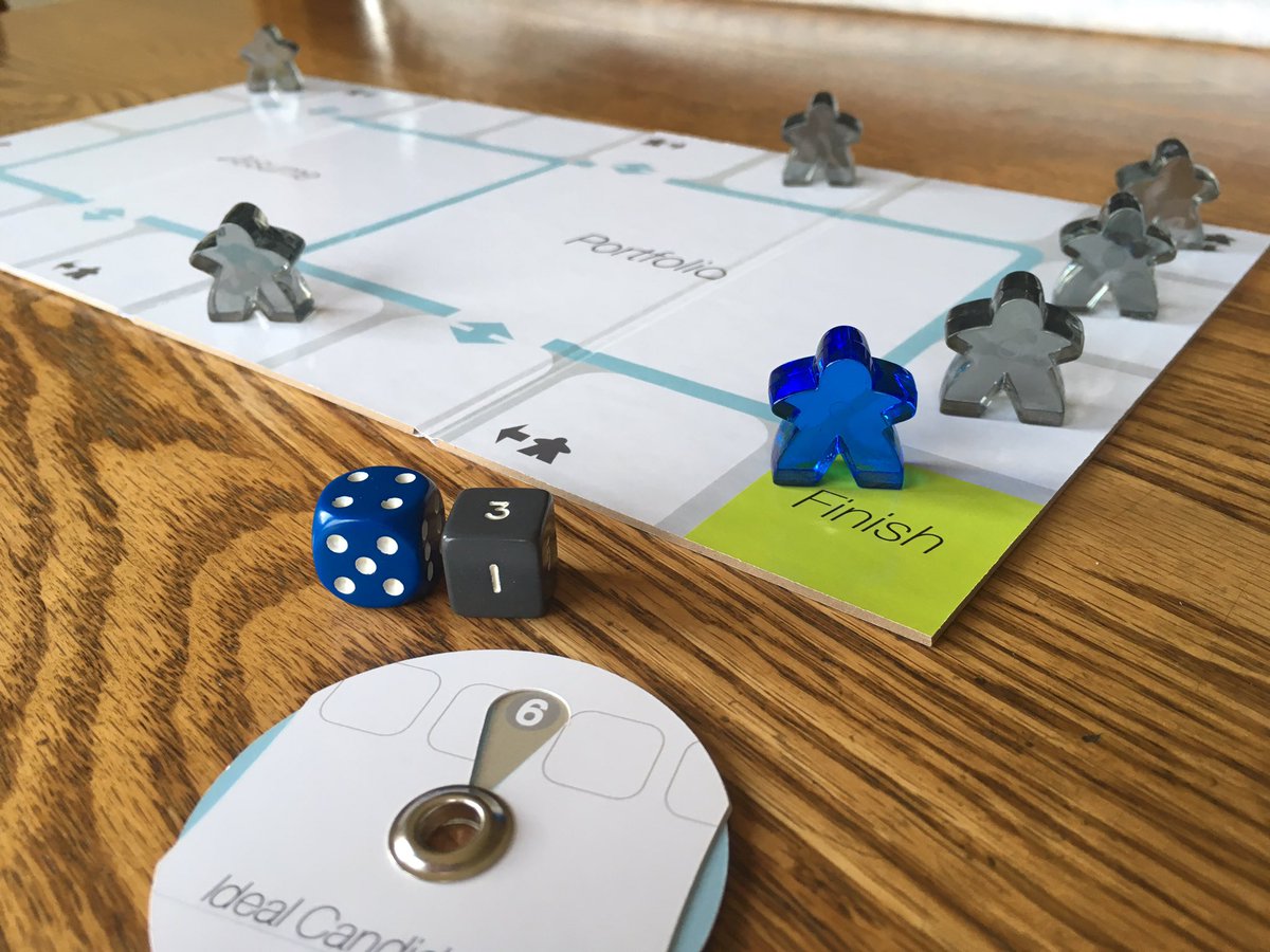 aaronaut's tweet photo. Ideal Candidate (the board game) has been sent on a mission! Travel well, meeples… Thanks to @thegamecrafter for the speedy help in producing this swank prototype! https://t.co/8eUPUVDHKI