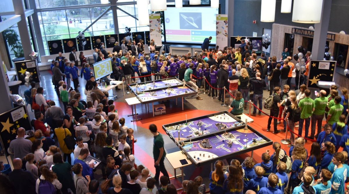 De First #LEGO League regiofinale Stedendriehoek is in volle gang bij <a href="/Saxion/">Hogeschool Saxion (inactief)</a> in Deventer!🙌🏼 Alle teams wensen we heel veel succes!🍀✨