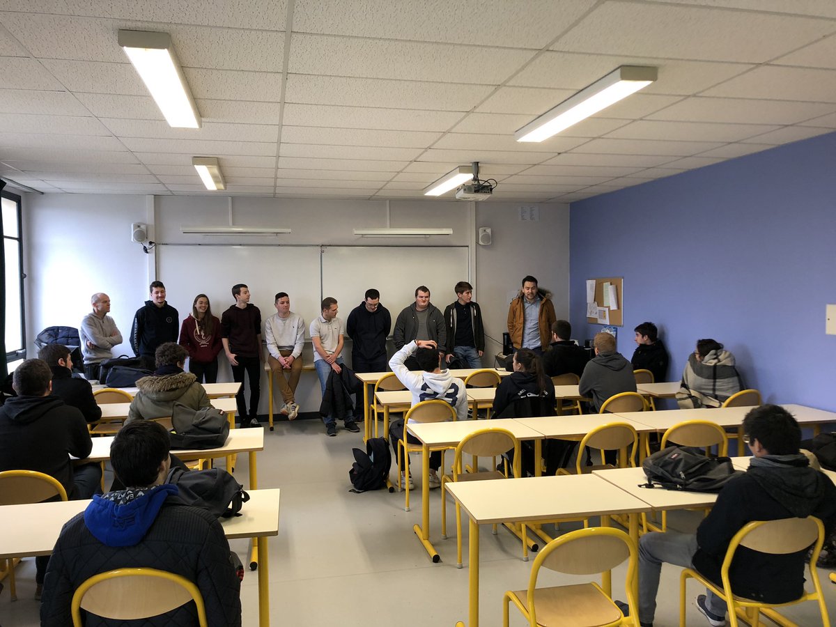 Première journée « anciens étudiants » de la prépa ATS du lycée Le Dantec.